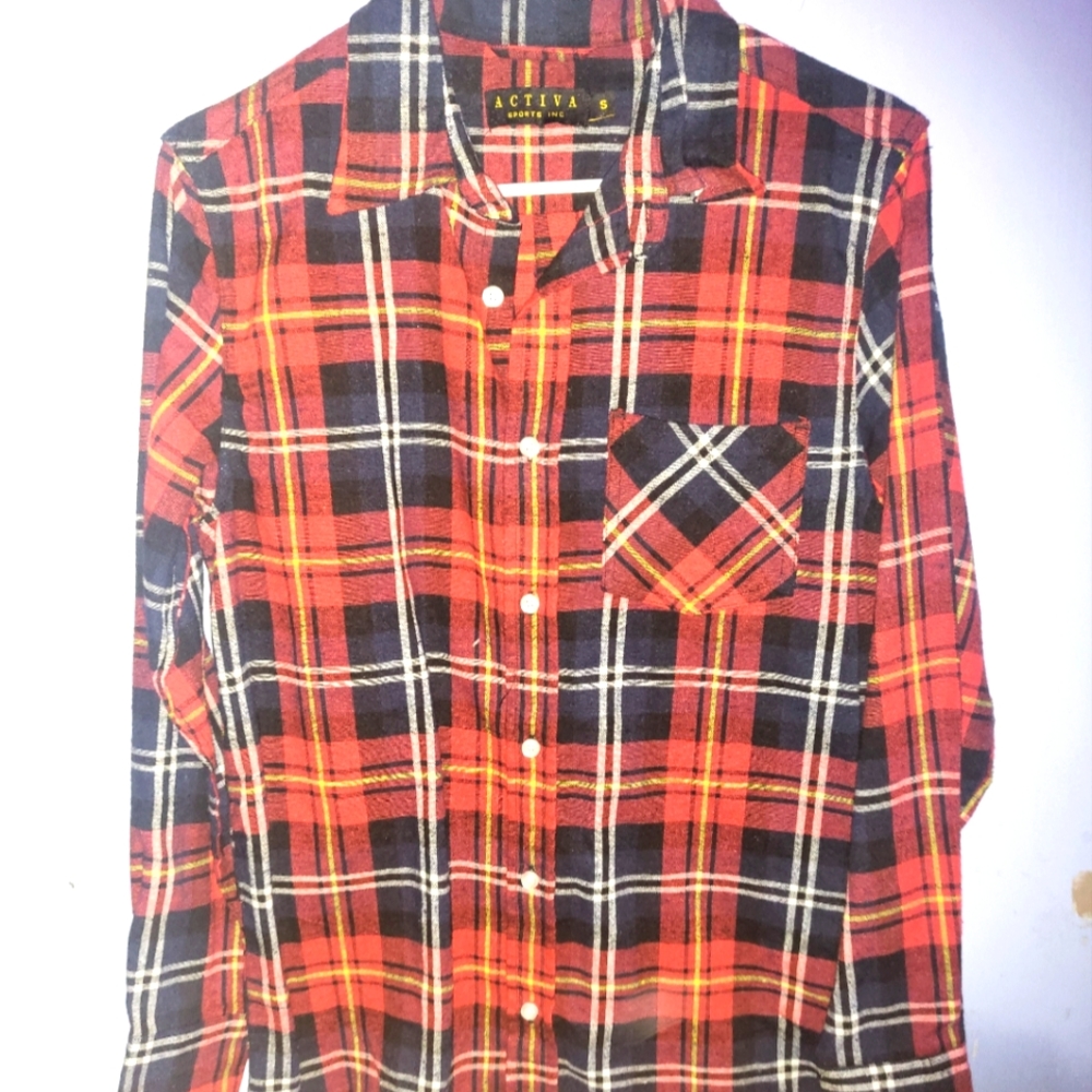 Flannel Button Shirt